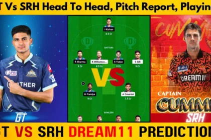 GT vs SRH Dream11 Prediction in Hindi 12th Match Fantasy Cricket Pitch Report